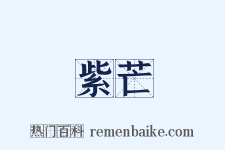 紫芒是什么意思的图片